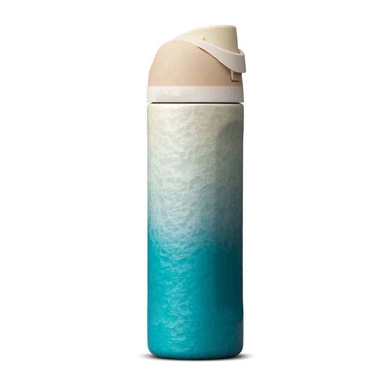 Insulated Stainless Steel Water Bottle with Straw and Spout Lid, 30 oz, Bucket Handle