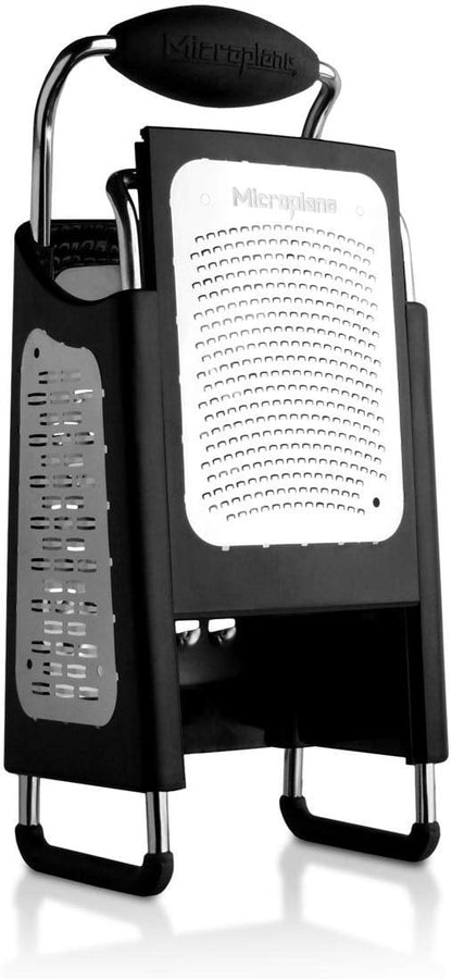 Four-Sided Box Grater with Ultra-Coarse, Fine, Ribbon and Slicer Blades - Image 5