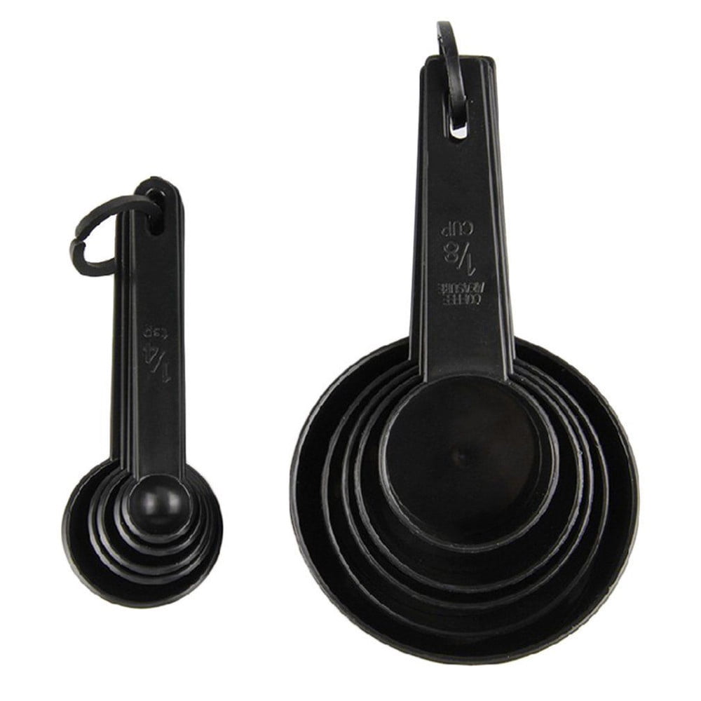 Nesting Measuring Cup and Spoon Set, 10 Pieces, BPA-Free Plastic - Image 2