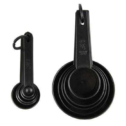Nesting Measuring Cup and Spoon Set, 10 Pieces, BPA-Free Plastic - Image 2
