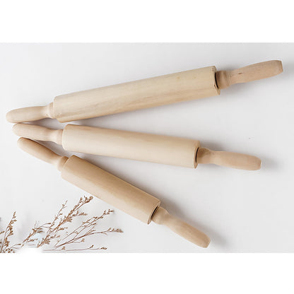 Solid Wood Rolling Pin for Dumplings, Pastry and Cookie Dough - Image 4