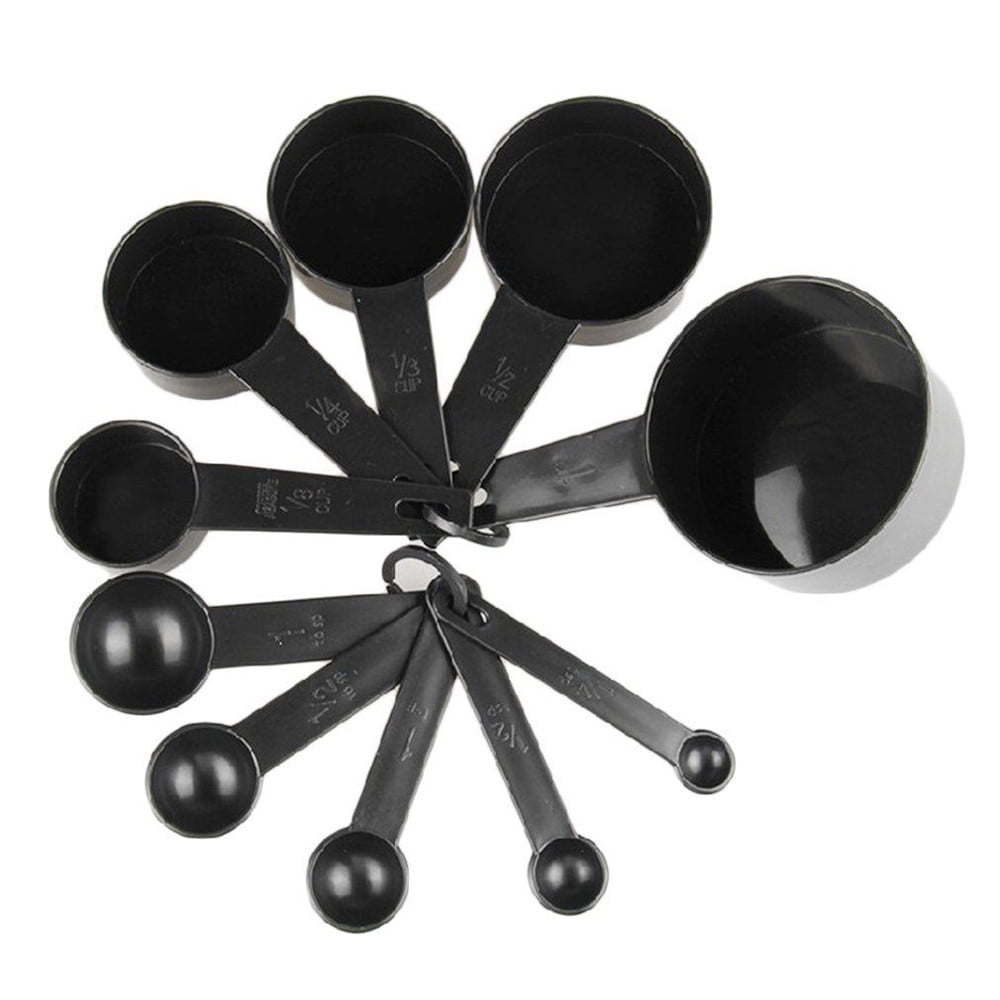 Nesting Measuring Cup and Spoon Set, 10 Pieces, BPA-Free Plastic - Image 4