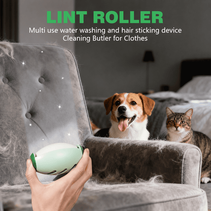 Washable Gel Lint Roller for Pet Hair, Clothes and Upholstery, Reusable - Image 5