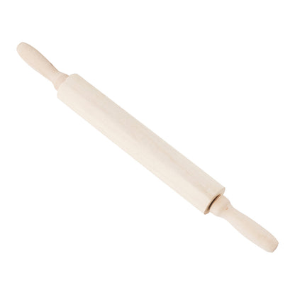 Solid Wood Rolling Pin for Dumplings, Pastry and Cookie Dough
