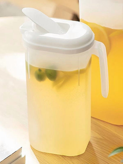 Fridge Door Water Pitcher with Lid, 2 Quart (64 oz), Leak-Proof, White - Image 3