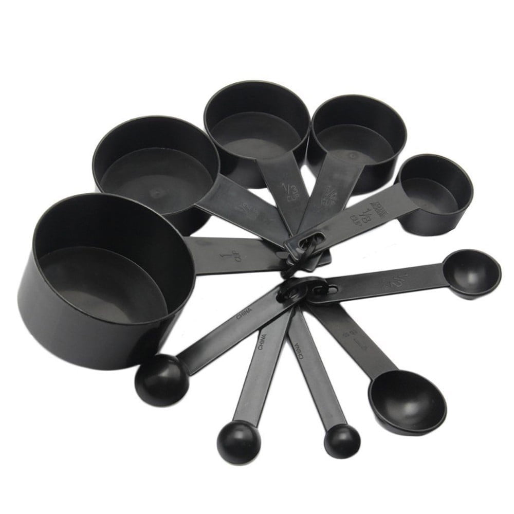 Nesting Measuring Cup and Spoon Set, 10 Pieces, BPA-Free Plastic - Image 5
