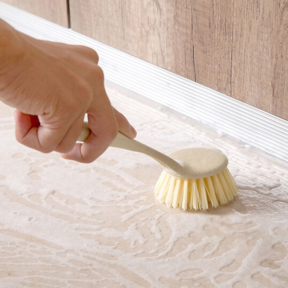 Long-Handle Dish and Pan Scrub Brush, 9.45 Inches, Set of 2 - Image 6