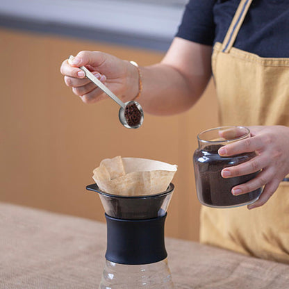 Long-Handle Stainless Steel Measuring Scoop, 15 / 30 ml, for Coffee and Dry Goods - Image 5