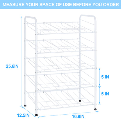 Five-Tier Can Rack Organizer for Pantry, 60-Can Capacity with Adjustable Dividers - Image 3