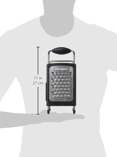 Four-Sided Box Grater with Ultra-Coarse, Fine, Ribbon and Slicer Blades - Image 3